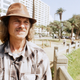 Bill Landreth, former teen hacker of the early 1980s, now homeless in Santa Monica on March 18, 2016 (Photo by Matt Novak)